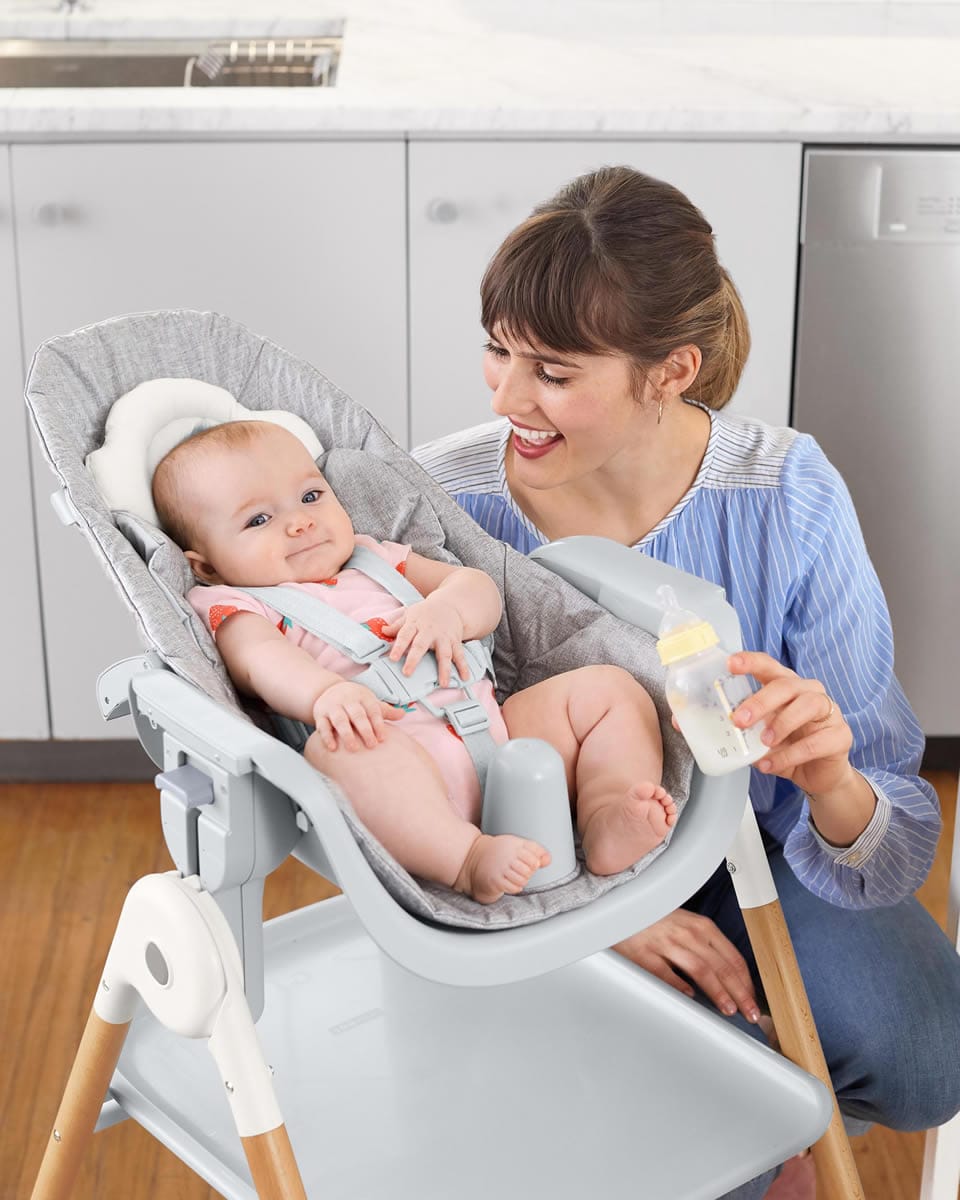 Skip Hop Sit-To-Step High Chair - Grey - 304275