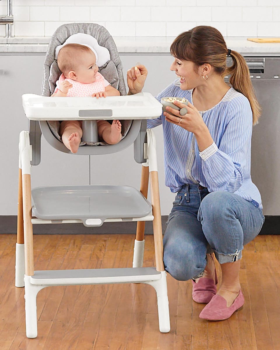 Skip Hop Sit-To-Step High Chair - Grey - 304275