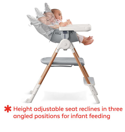 Skip Hop Sit-To-Step High Chair - Grey - 304275