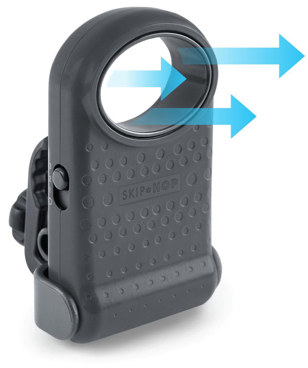 Skip Hop Stroll & Connect Bladeless Stroller Fan - Grey