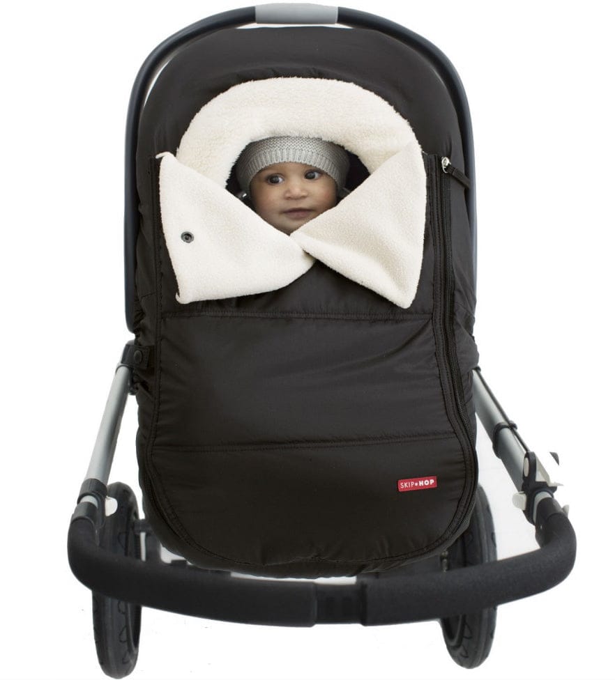 Skip Hop Winter Car Seat Cover, Stroll & Go, Black