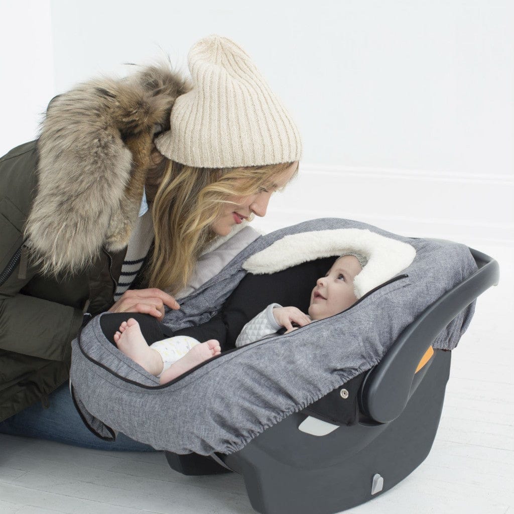 Skip Hop Stroll & Go Car Seat Cover - Heather Grey - 400411
