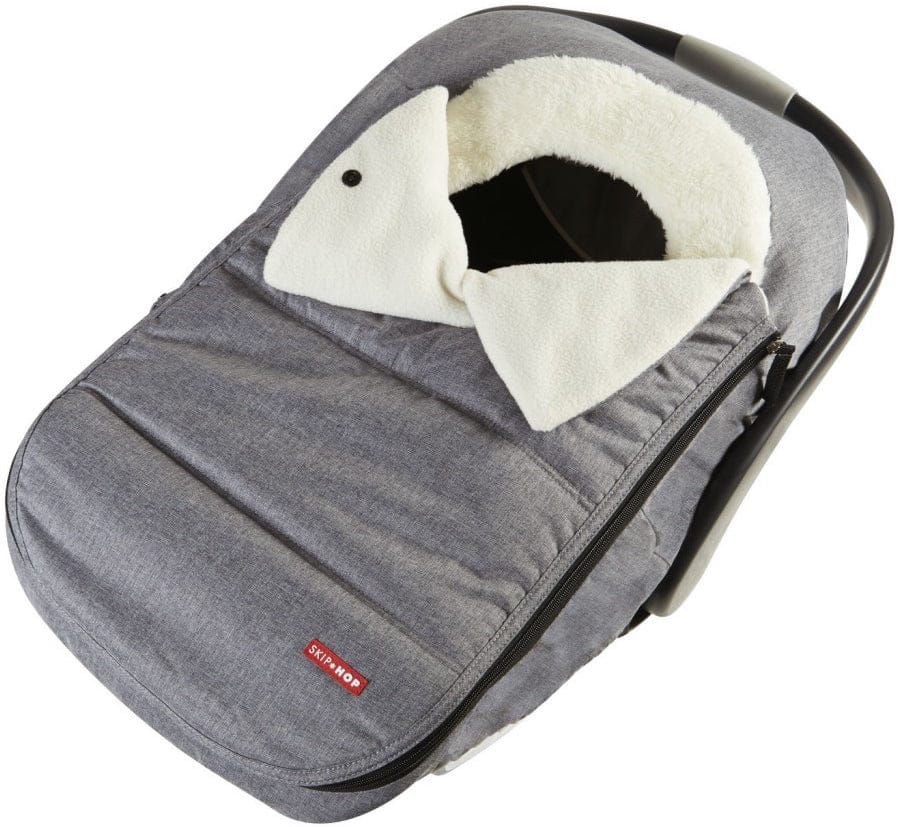 Skip Hop Stroll & Go Car Seat Cover - Heather Grey - 400411