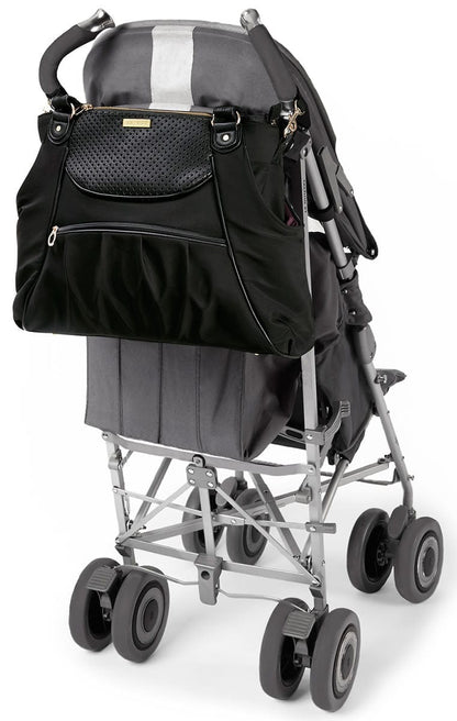 Skip Hop Studio Select Day-to-Night Diaper Satchel - Black