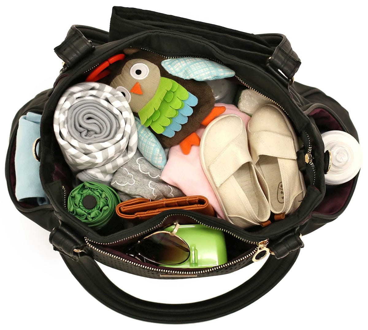Skip Hop Studio Select Day-to-Night Diaper Satchel - Pewter - 204051