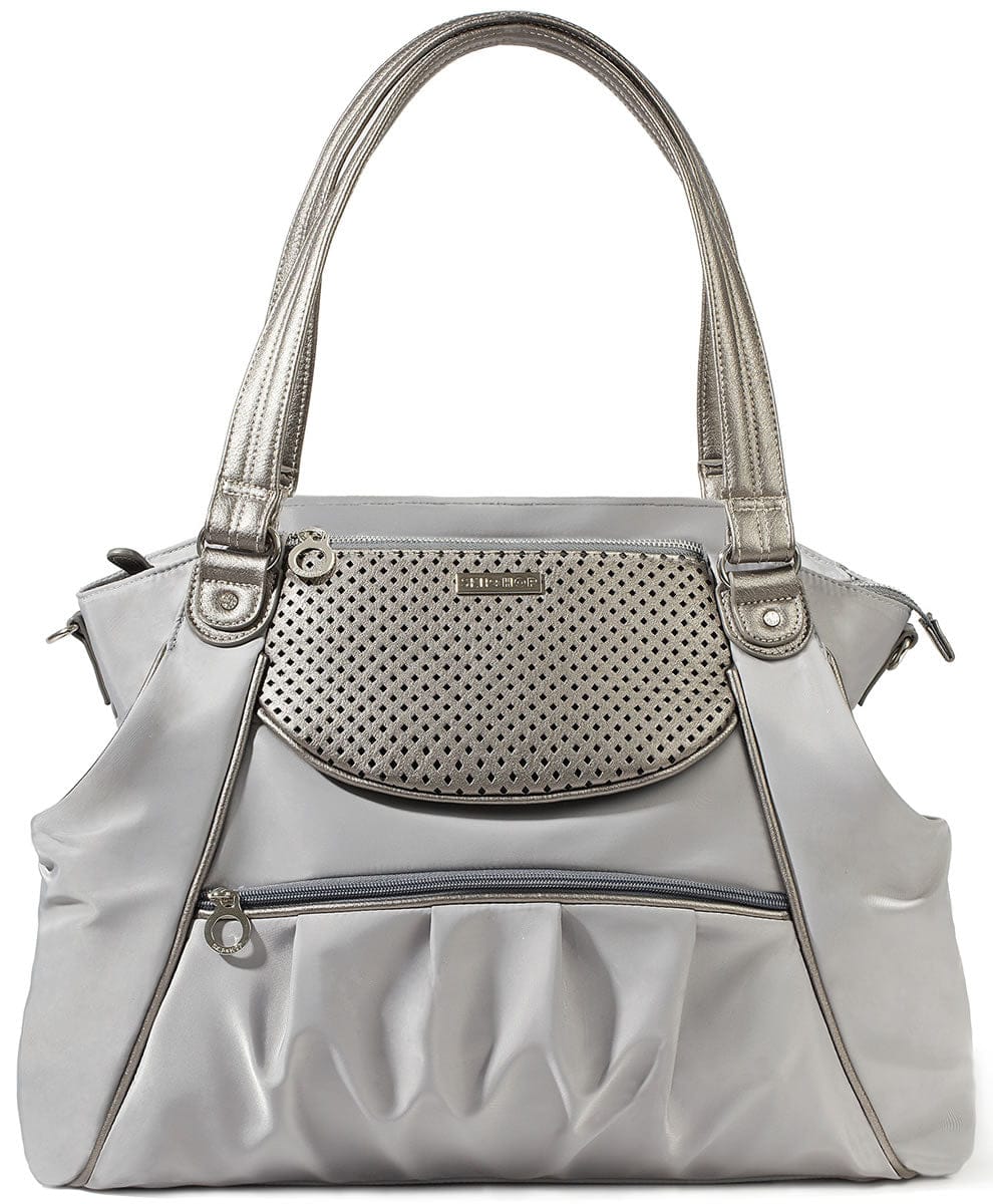 Skip Hop Studio Select Day-to-Night Diaper Satchel - Pewter - 204051
