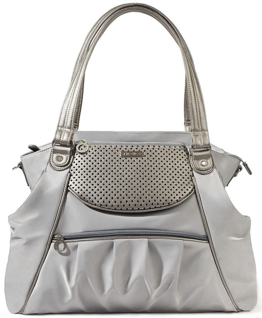 Skip Hop Studio Select Day-to-Night Diaper Satchel - Pewter - 204051