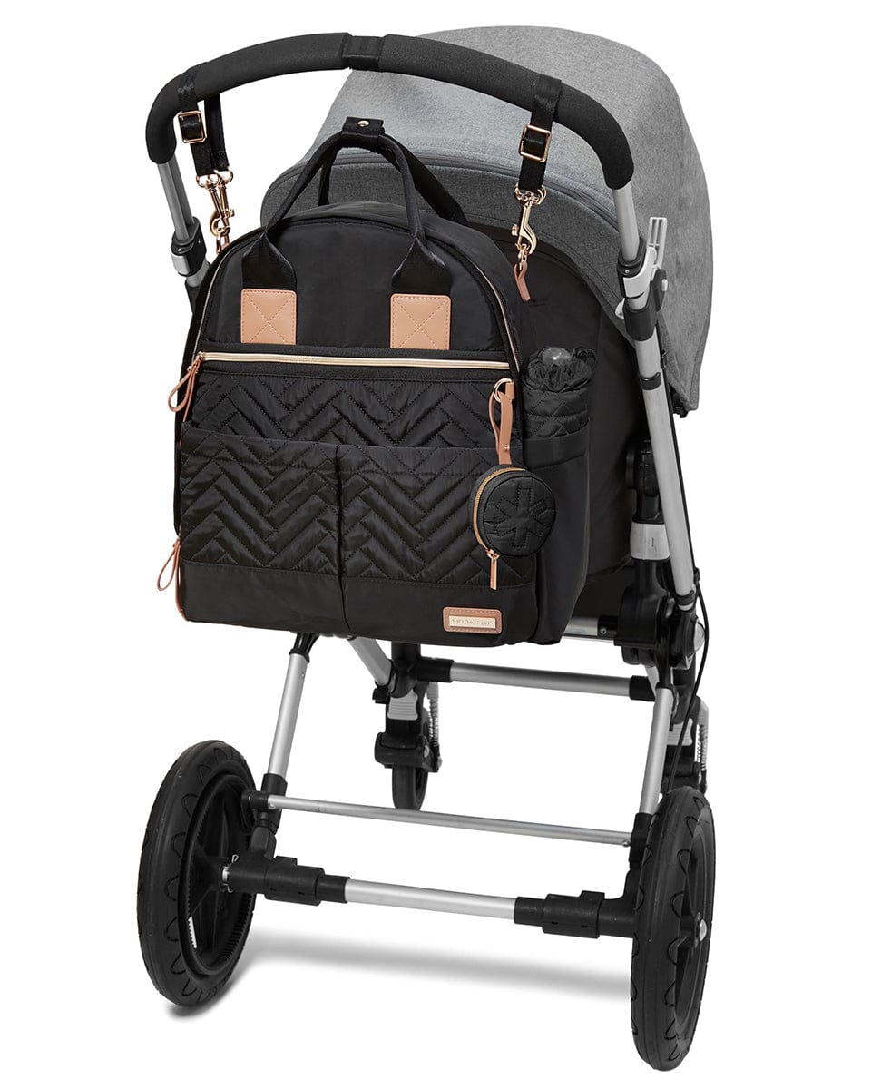 Skip Hop Suite 6-In-1 Diaper Backpack Set - Black - 200675