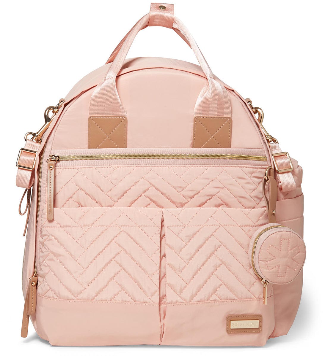 Skip Hop Suite 6-In-1 Diaper Backpack Set - Blush - 200406