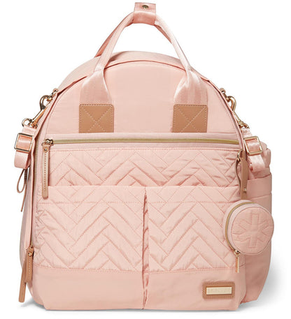 Skip Hop Suite 6-In-1 Diaper Backpack Set - Blush - 200406