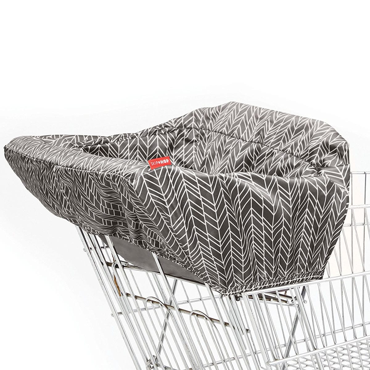 Skip Hop Take Cover Shopping Cart/High Chair Cover - Grey Feather