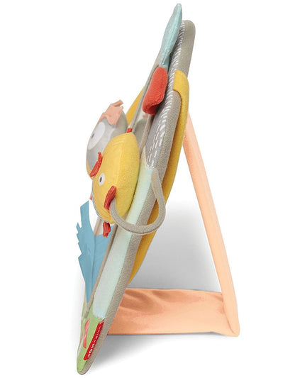 Skip Hop Treetop Friends Activity Mirror - Grey/Pastel