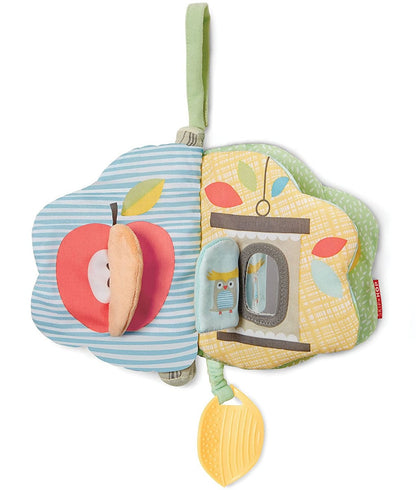 Skip Hop Treetop Friends Soft Activity Book - Grey/Pastel - 307517