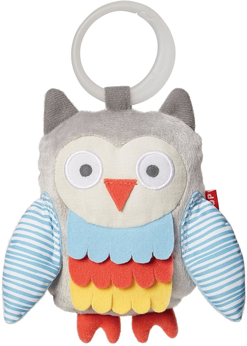 Skip Hop Treetop Friends Wise Owl Stroller Toy - Grey/Pastel