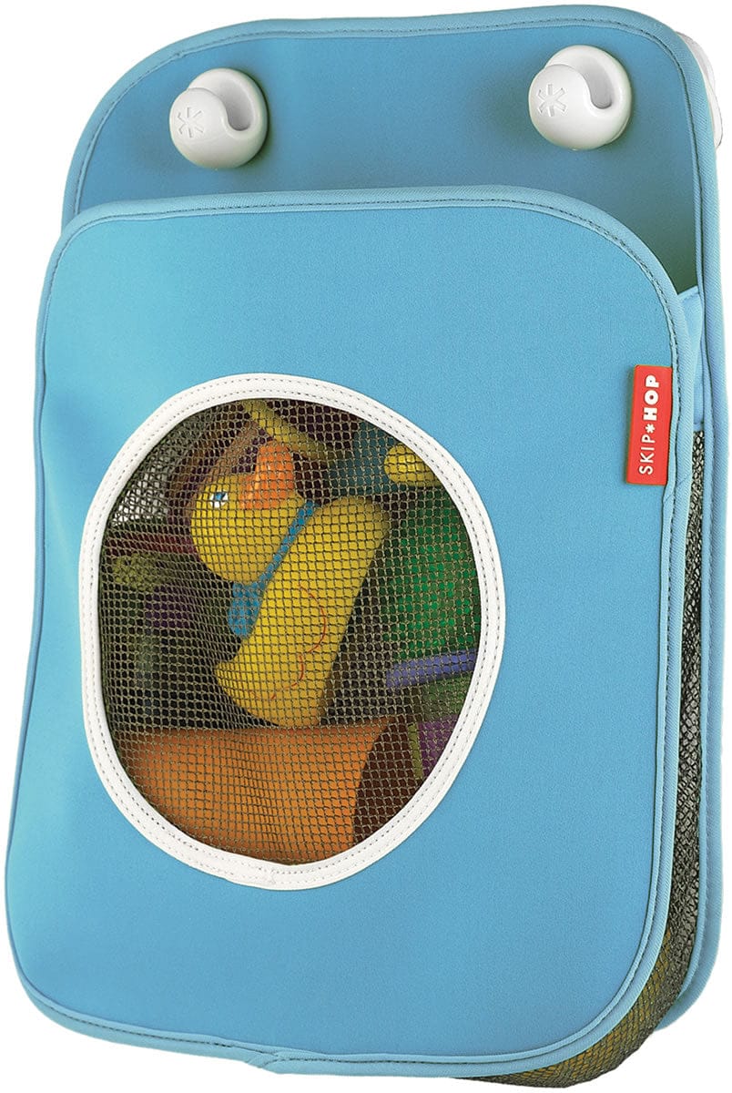 Skip Hop Tubby Bath Toy Organizer - Sky Blue