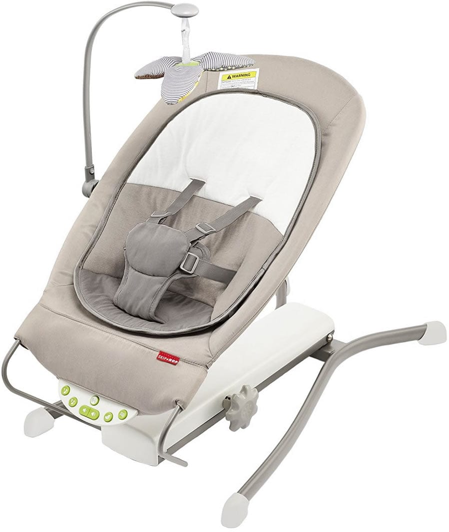Skip Hop Uplift Multi-level Baby Bouncer - Grey