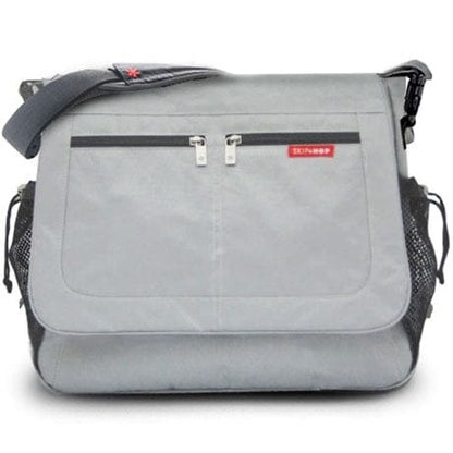 Skip Hop Via Messenger Diaper Bag - Platinum - 210005