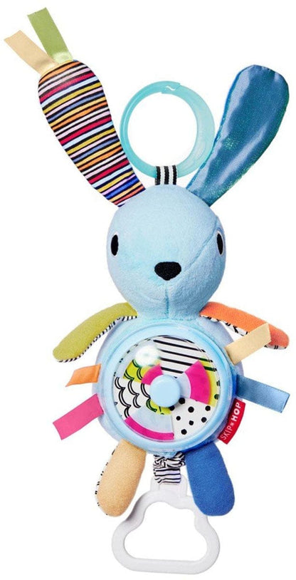 Skip Hop Vibrant Village Pull & Spin Activity Bunny