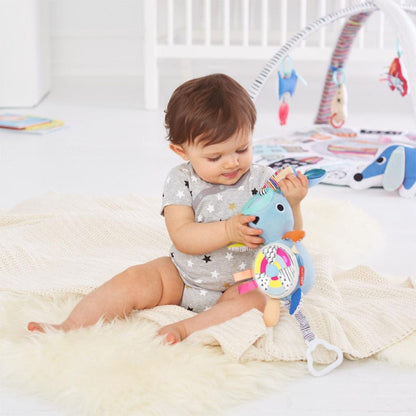 Skip Hop Vibrant Village Pull & Spin Activity Bunny