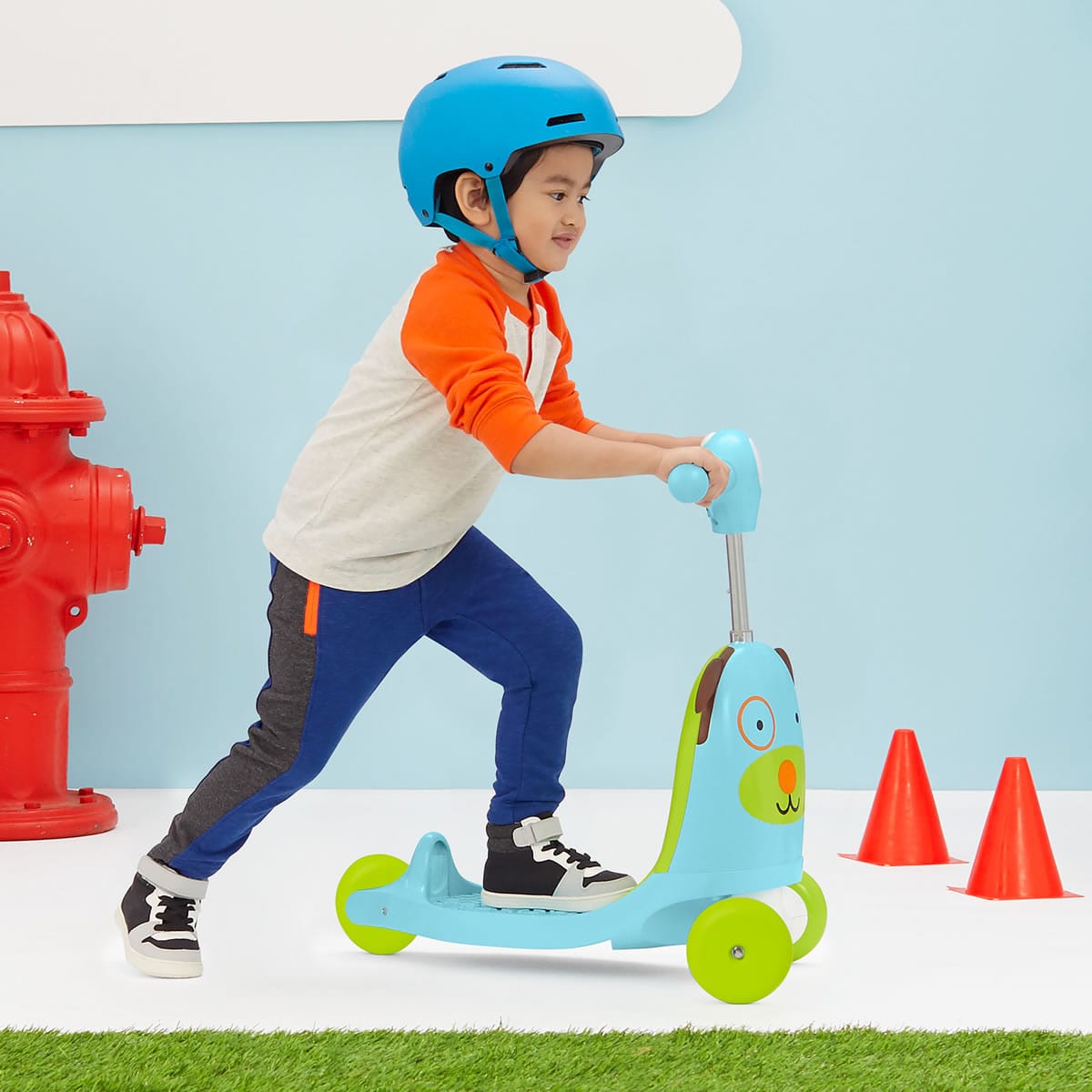Skip Hop Zoo 3-in-1 Ride On Toy - Dog - 187602