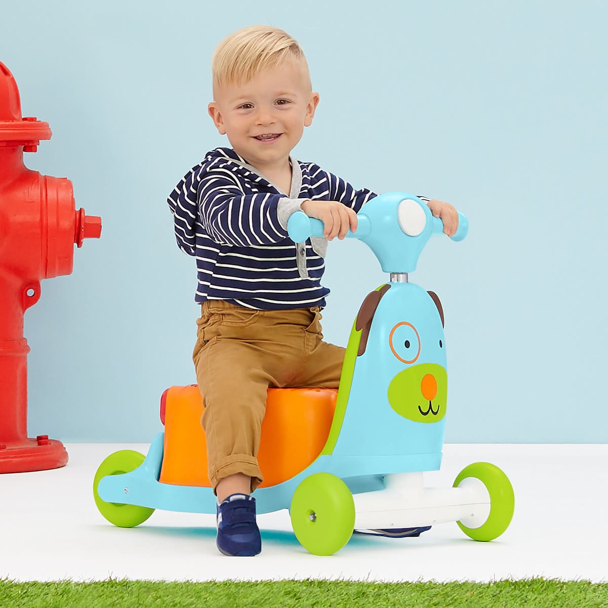 Skip Hop Zoo 3-in-1 Ride On Toy - Dog - 187602