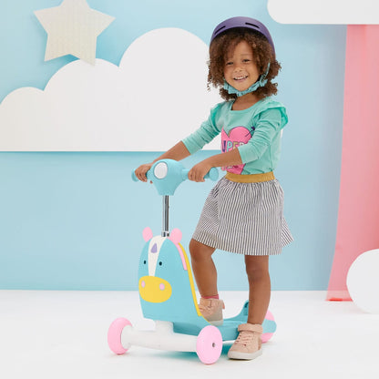 Skip Hop Zoo 3-in-1 Ride On Toy - Unicorn - 187601