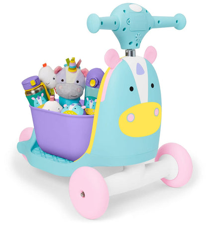 Skip Hop Zoo 3-in-1 Ride On Toy - Unicorn - 187601