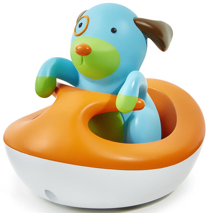 Skip Hop Zoo Bath Rev-Up Wave Rider Bath Toy - Dog - 235353