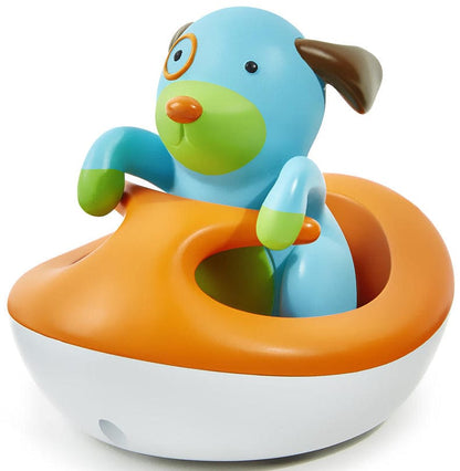 Skip Hop Zoo Bath Rev-Up Wave Rider Bath Toy - Dog - 235353