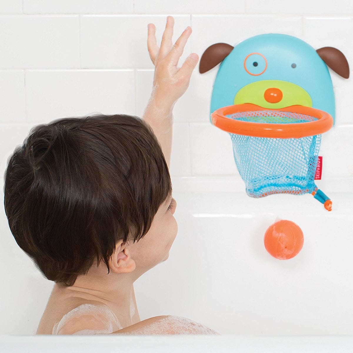 Skip Hop Zoo Bathtime Basketball Bath Toy - Dog - 235357