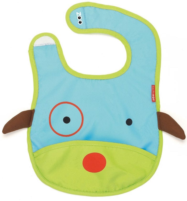 Skip Hop Zoo Tuck-Away Bib - Dog - 232101