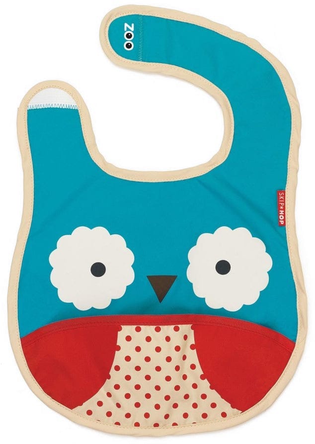 Skip Hop Zoo Tuck-Away Bib - Owl