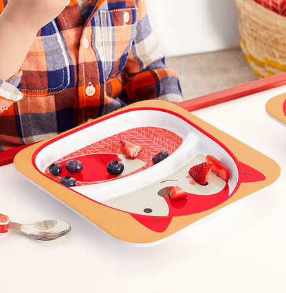 Skip Hop Zoo Divided Plate - Fox