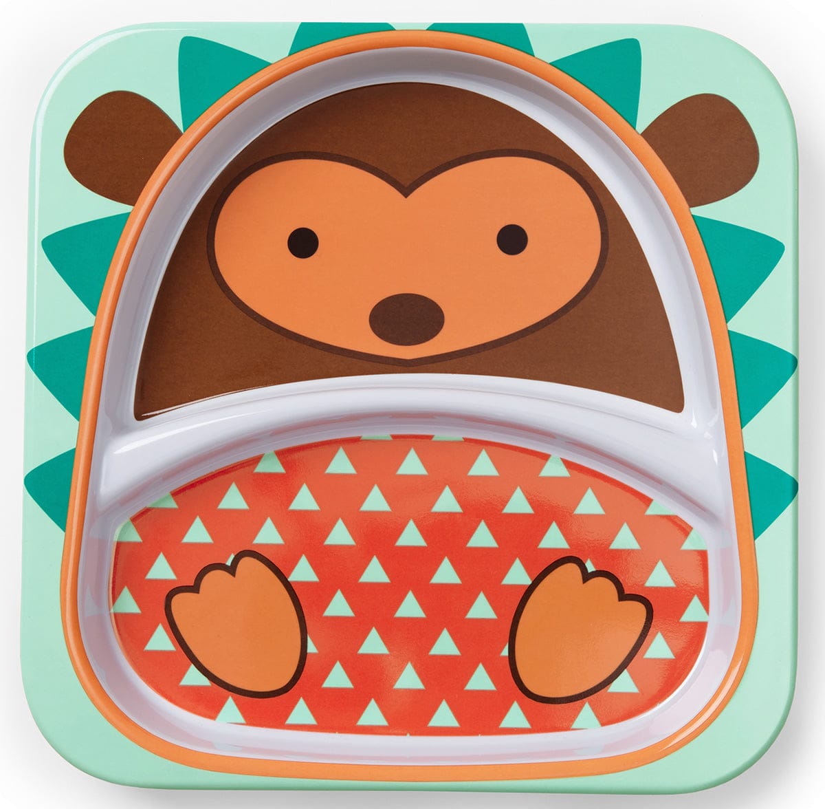 Skip Hop Zoo Divided Plate - Hedgehog