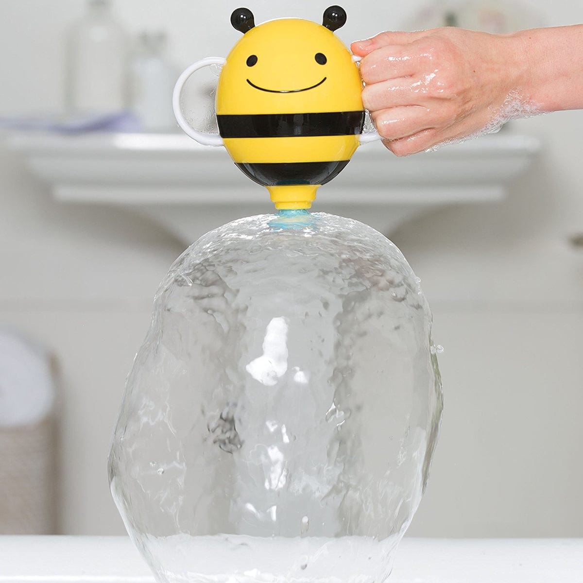 Skip Hop Zoo Fill Up Fountain Bath Toy - Bee - 235358