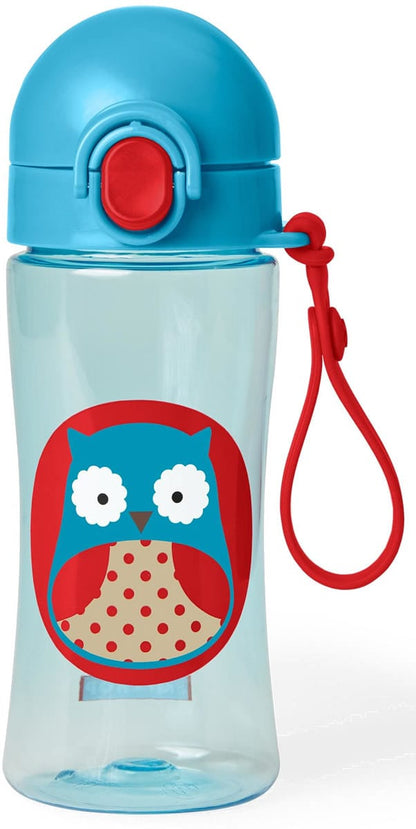Skip Hop Zoo Lock-Top Sports Bottle - Owl