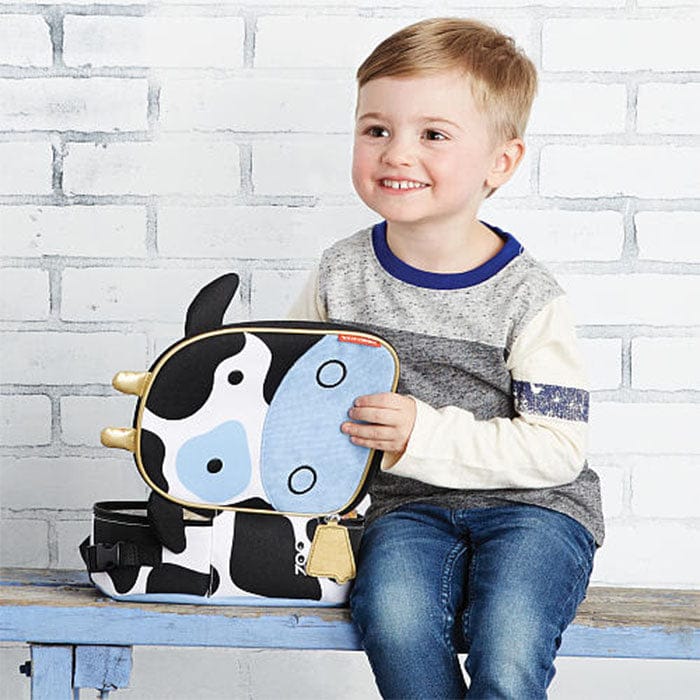 Skip Hop Zoo Lunchie Insulated Lunch Bag - Cow