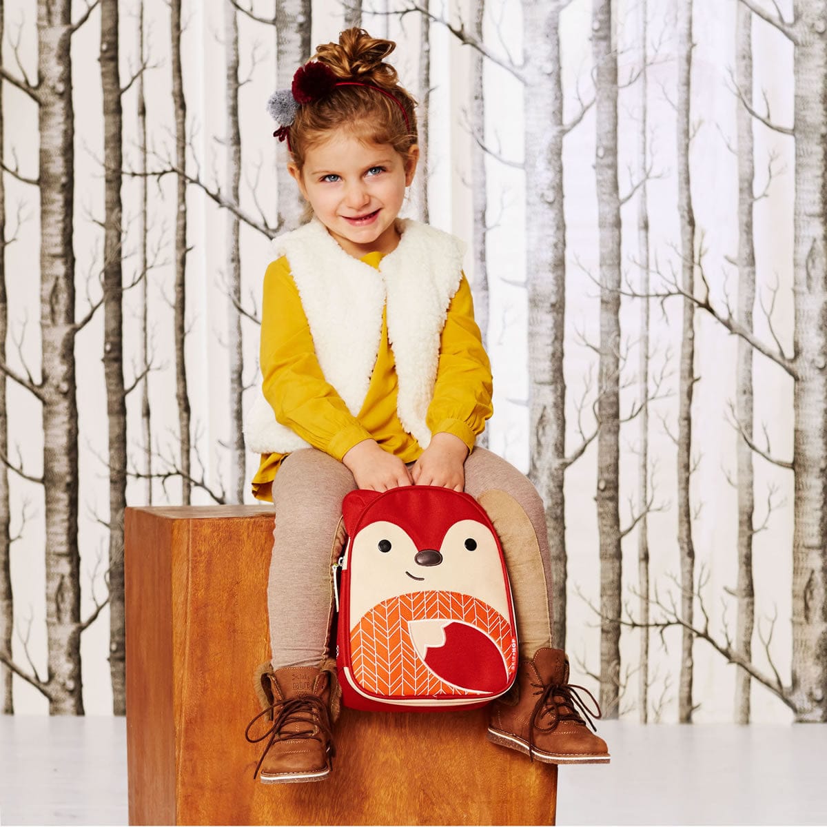 Skip Hop Zoo Lunchies Insulated Lunch Bag - Fox