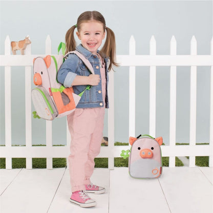 Skip Hop Zoo Lunchies Insulated Lunch Bag - Pig