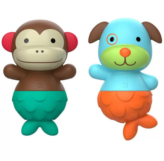 Skip Hop ZOO Mix & Match Flippers - Monkey & Dog - 9I413910