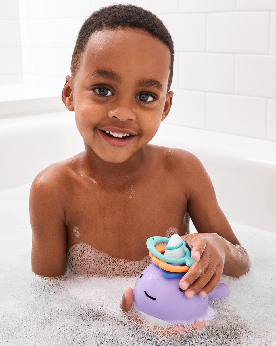 Skip Hop Zoo Narwhal Ring Toss Bath Toy - 9K160710