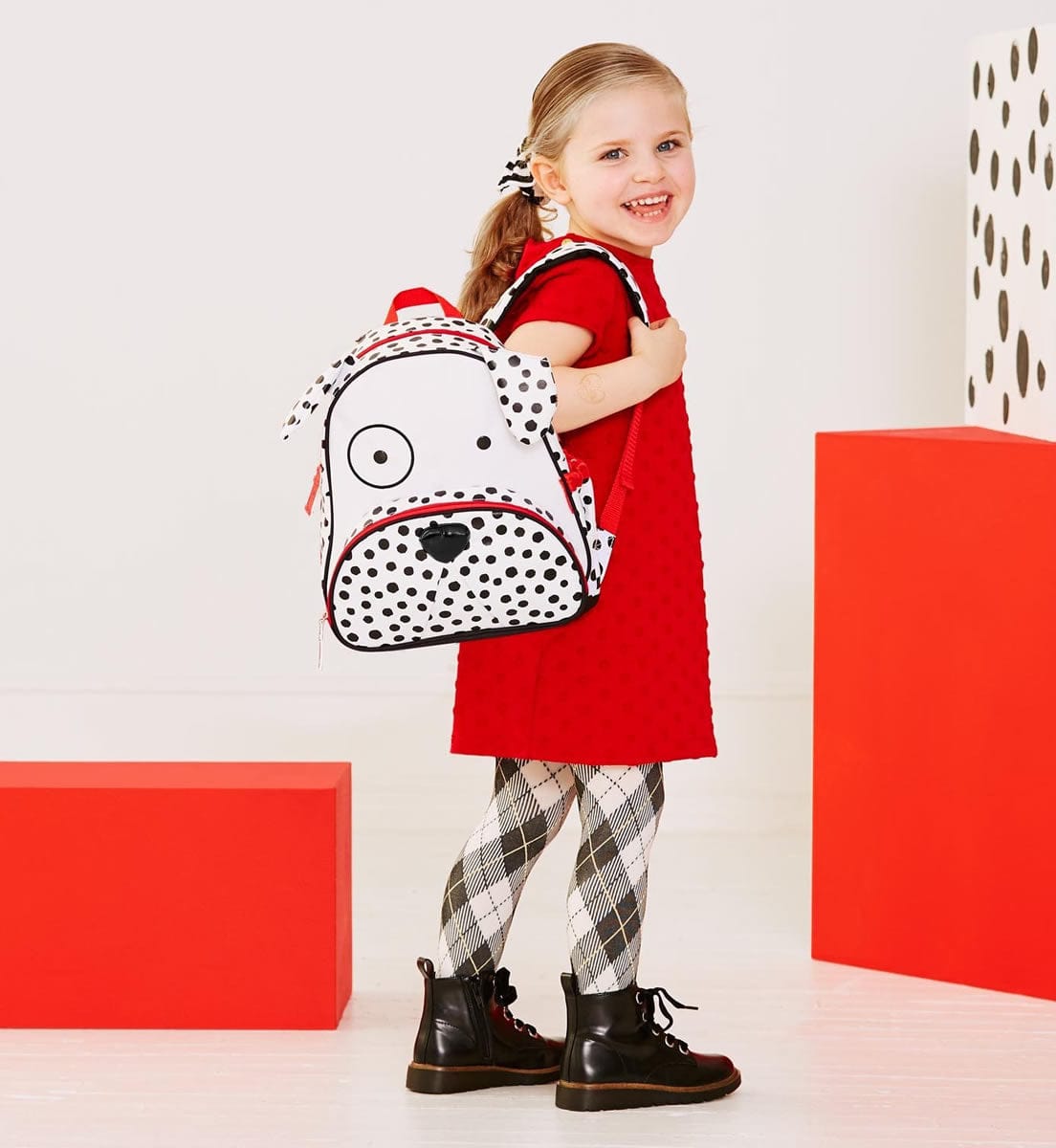 Skip Hop Zoo Pack Kid Backpack - Dalmatian