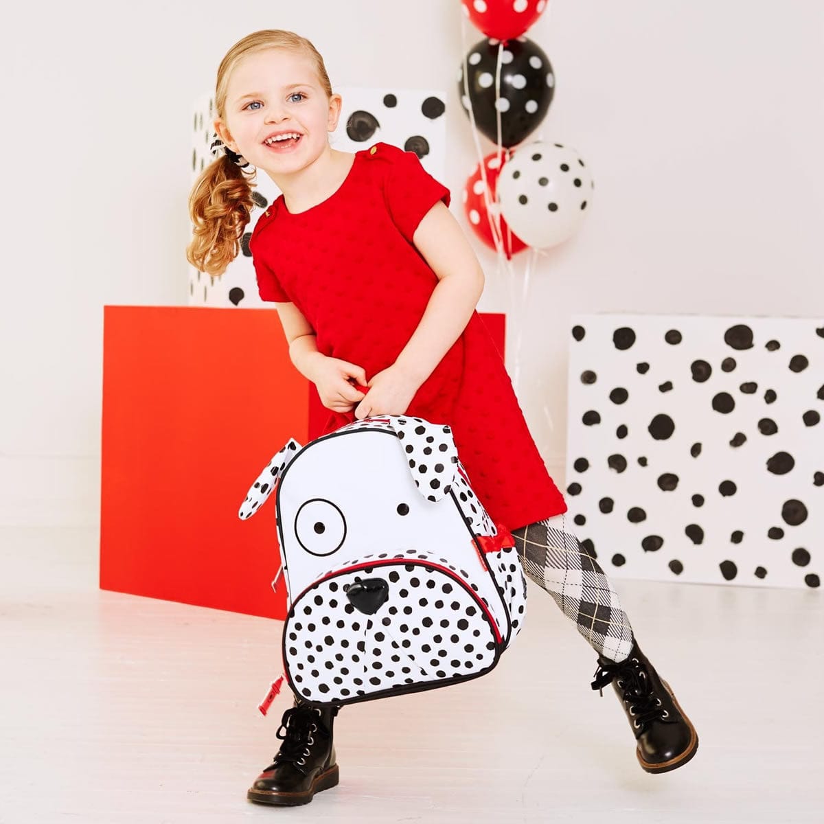 Skip Hop Zoo Pack Kid Backpack - Dalmatian
