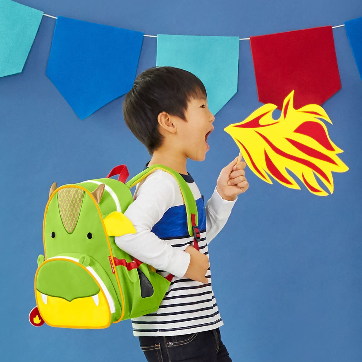 Skip Hop Zoo Pack Kid Backpack - Dragon