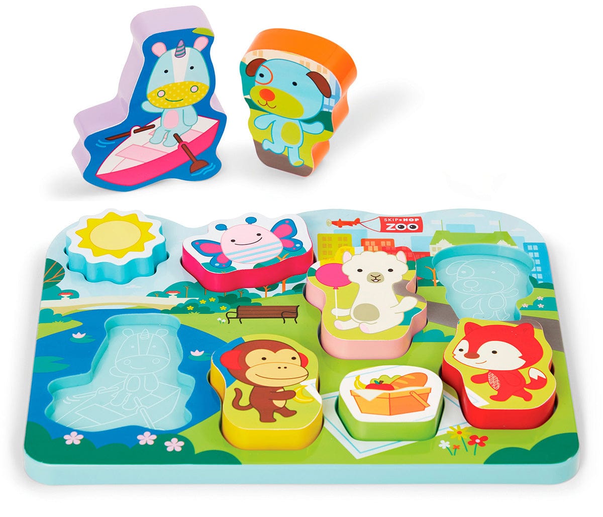 Skip Hop Zoo Park Pals Puzzle - 9H012610