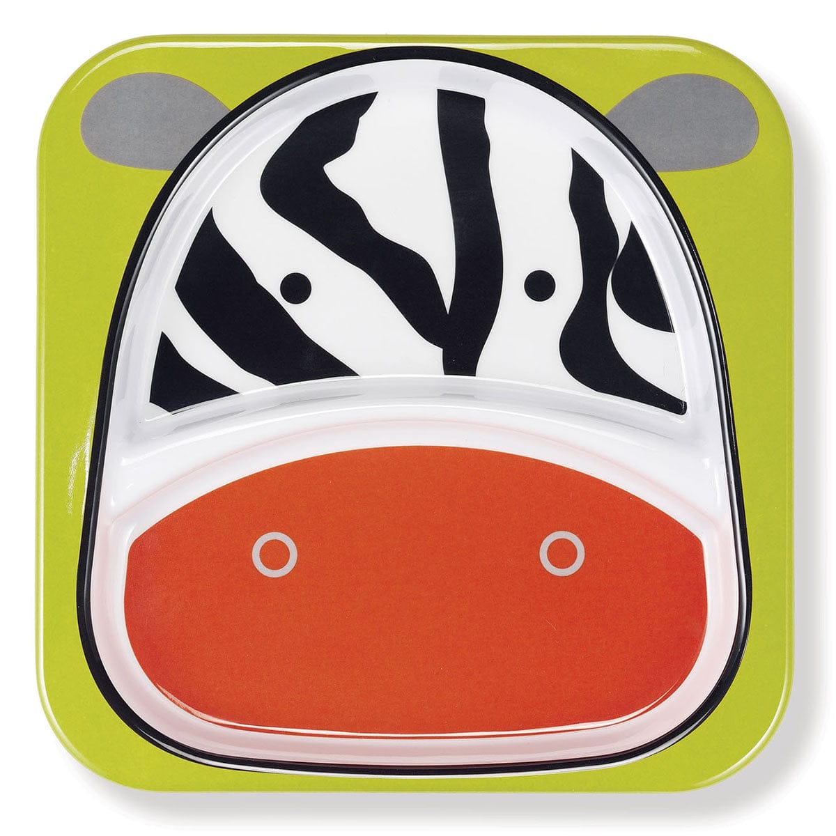 Skip Hop Zoo Divided Plate - Zebra - 252158