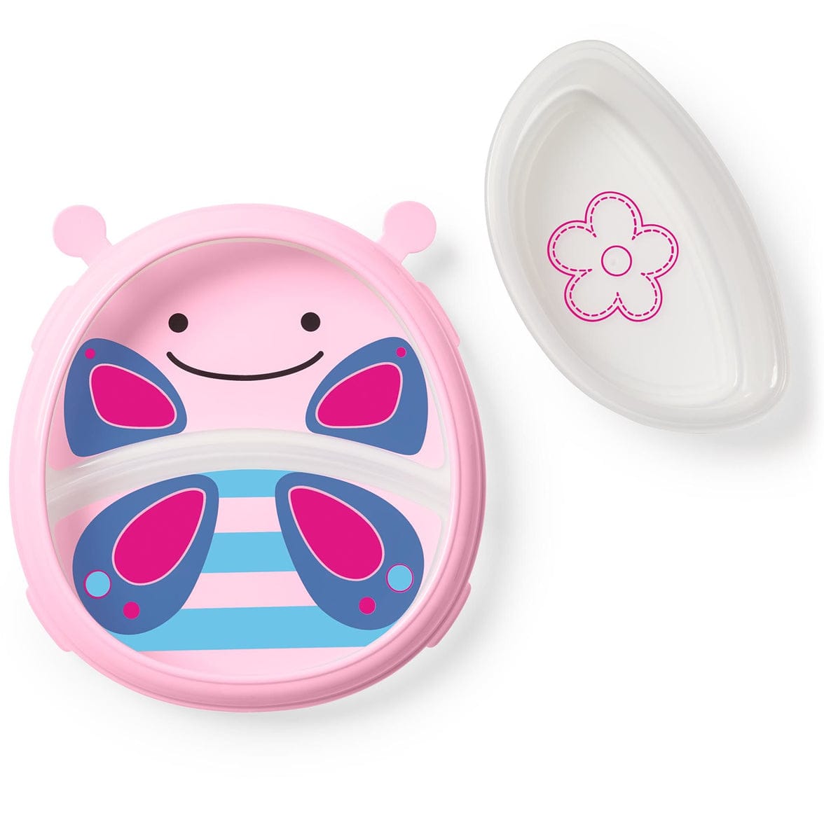 Skip Hop Zoo Smart Serve Plate & Bowl - Butterfly