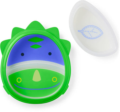 Skip Hop Zoo Smart Serve Plate & Bowl - Dinosaur
