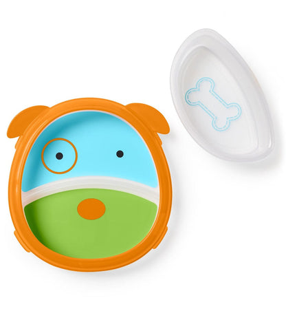 Skip Hop Zoo Smart Serve Plate & Bowl - Dog
