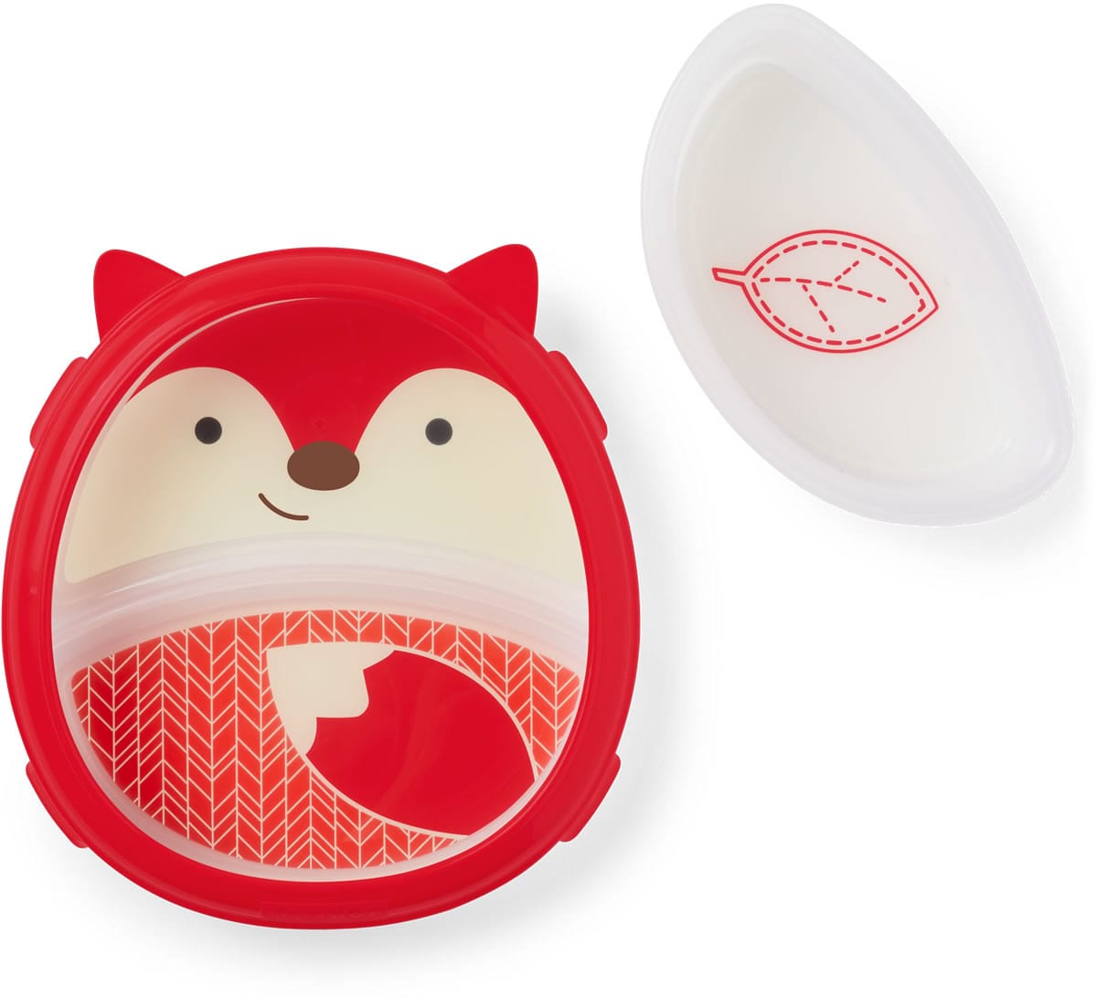 Skip Hop Zoo Smart Serve Plate & Bowl - Fox